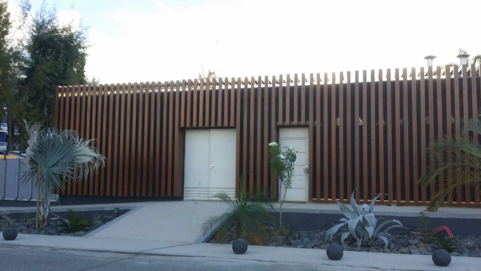 Fachada acero corten 